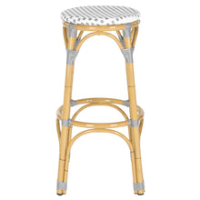 Load image into Gallery viewer, Kipnuk Indoor/Outdoor Bar Stool Grey/White
