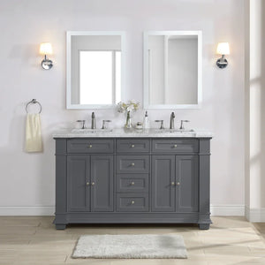Merrimack 60" Double Bathroom Vanity Set