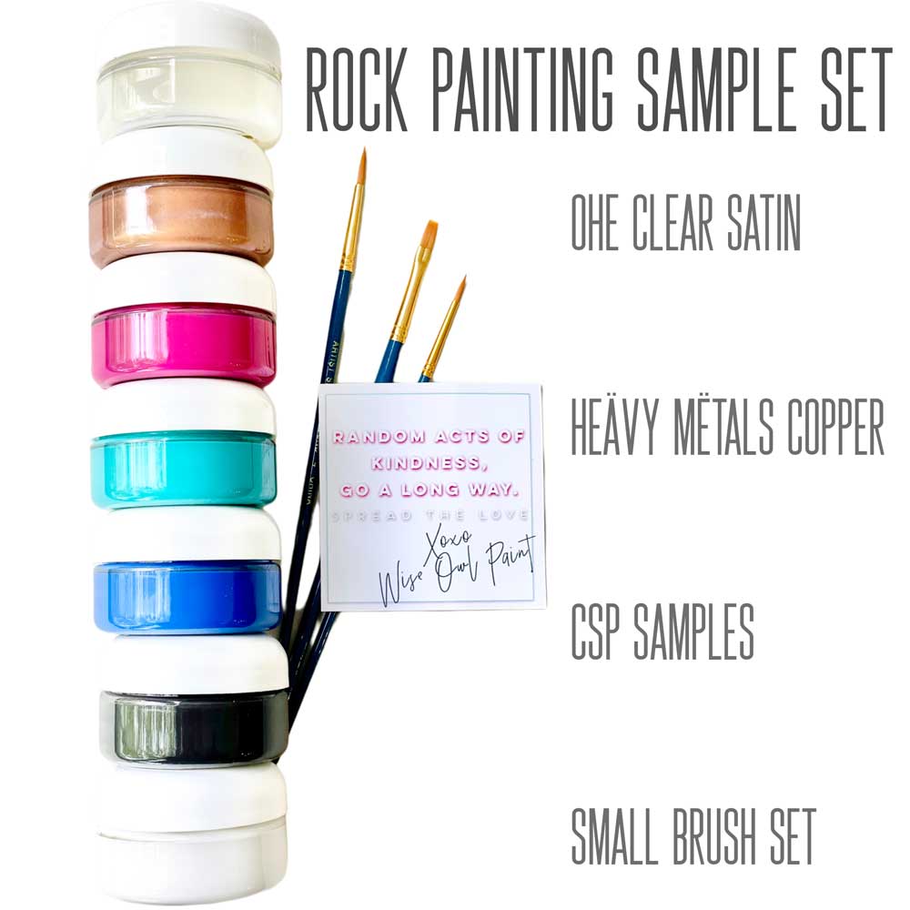 Rock Kindness Paint Sample Set