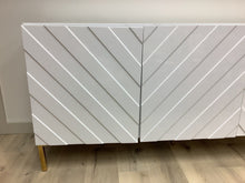 Load image into Gallery viewer, Malcom 64&quot; Wide White Sideboard/Credenza
