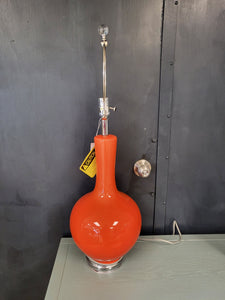 Blanche 32"H Orange Gourd Table Lamp