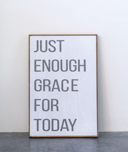 Load image into Gallery viewer, Just Enough Grace... Wood Framed Wall Decor
