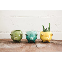 Load image into Gallery viewer, Terracotta Pig Planter

