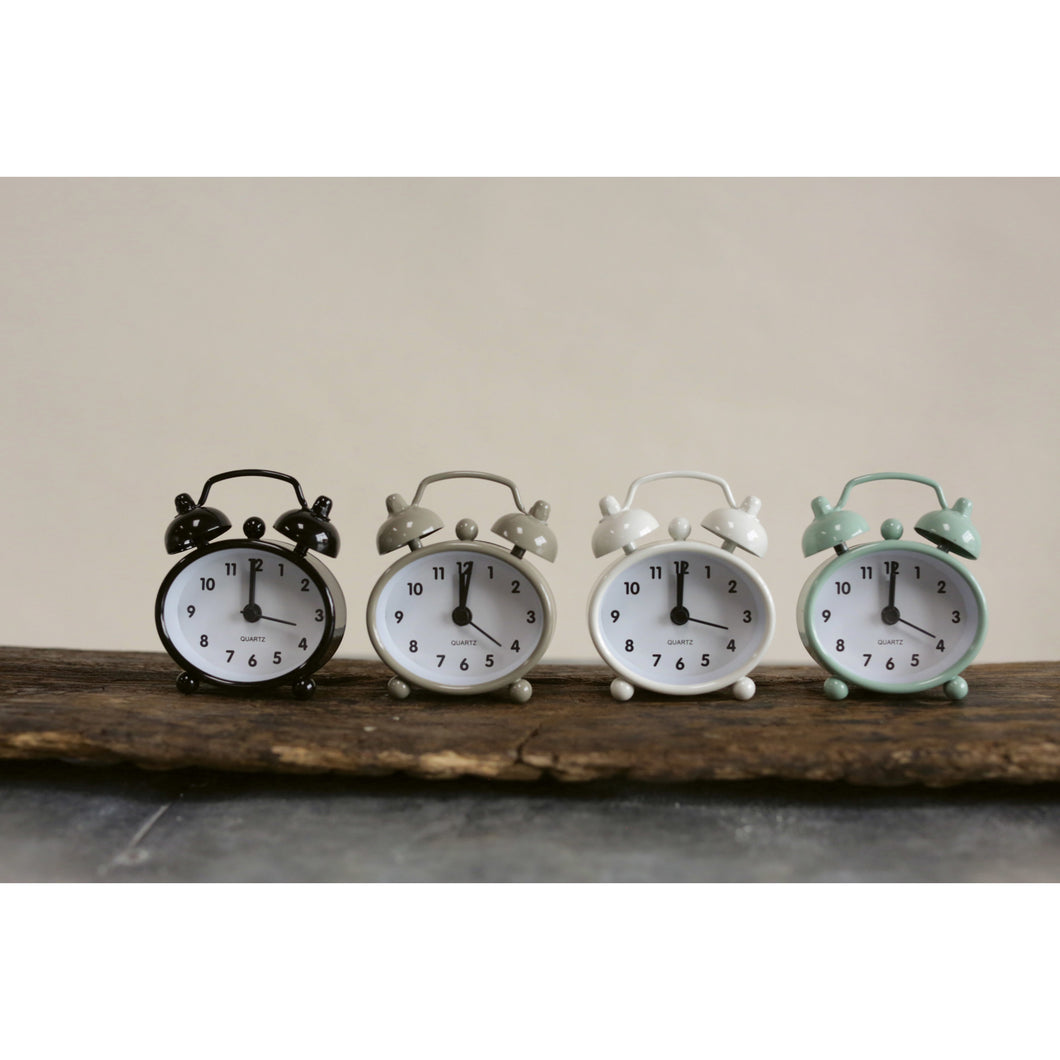 Miniature Metal Alarm Clock