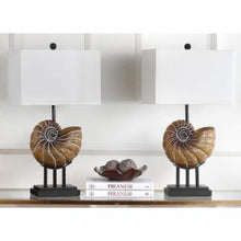 Load image into Gallery viewer, Nautilus Shell Table Lamp
