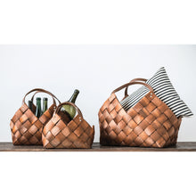 Load image into Gallery viewer, Woven Basket with Handles
