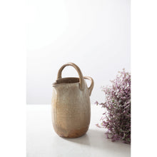Load image into Gallery viewer, 72 oz. Stoneware Watering Pitcher with Handles, Reactive Glaze
