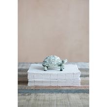 Load image into Gallery viewer, Resin Turtle, Distressed Verdigris Finish
