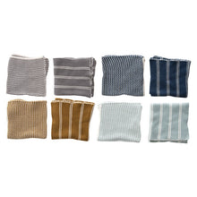 Load image into Gallery viewer, 12&quot; Square Cotton Knit Dish Cloths, Set Of 2
