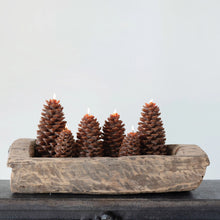 Load image into Gallery viewer, Unscented Pinecone Shaped Candle
