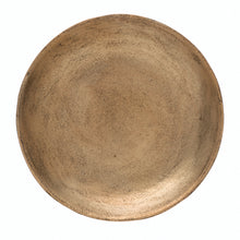 Load image into Gallery viewer, Round Decorative MDF Tray, Antique Gold Finish
