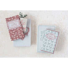 Load image into Gallery viewer, Canvas Christmas Book Storage Boxes &quot;Peace On Earth&quot;, Set of 2
